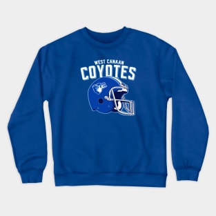 West Canaan Coyotes varsity blues Crewneck Sweatshirt